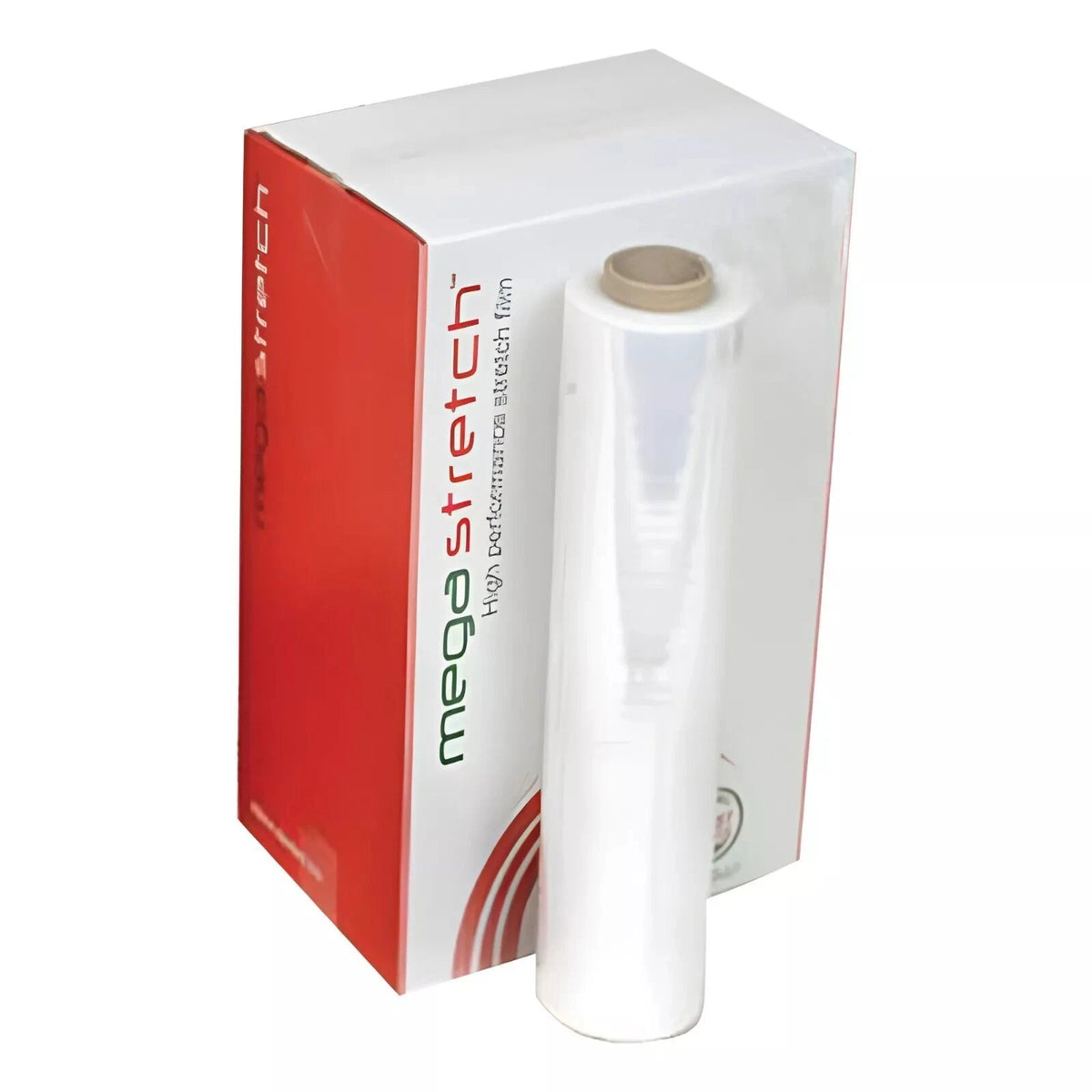 Clear Pallet Wrap Megastretch Shrink Wrapping Film Non Extended 500mm x 300m 17mu 2.5 KG