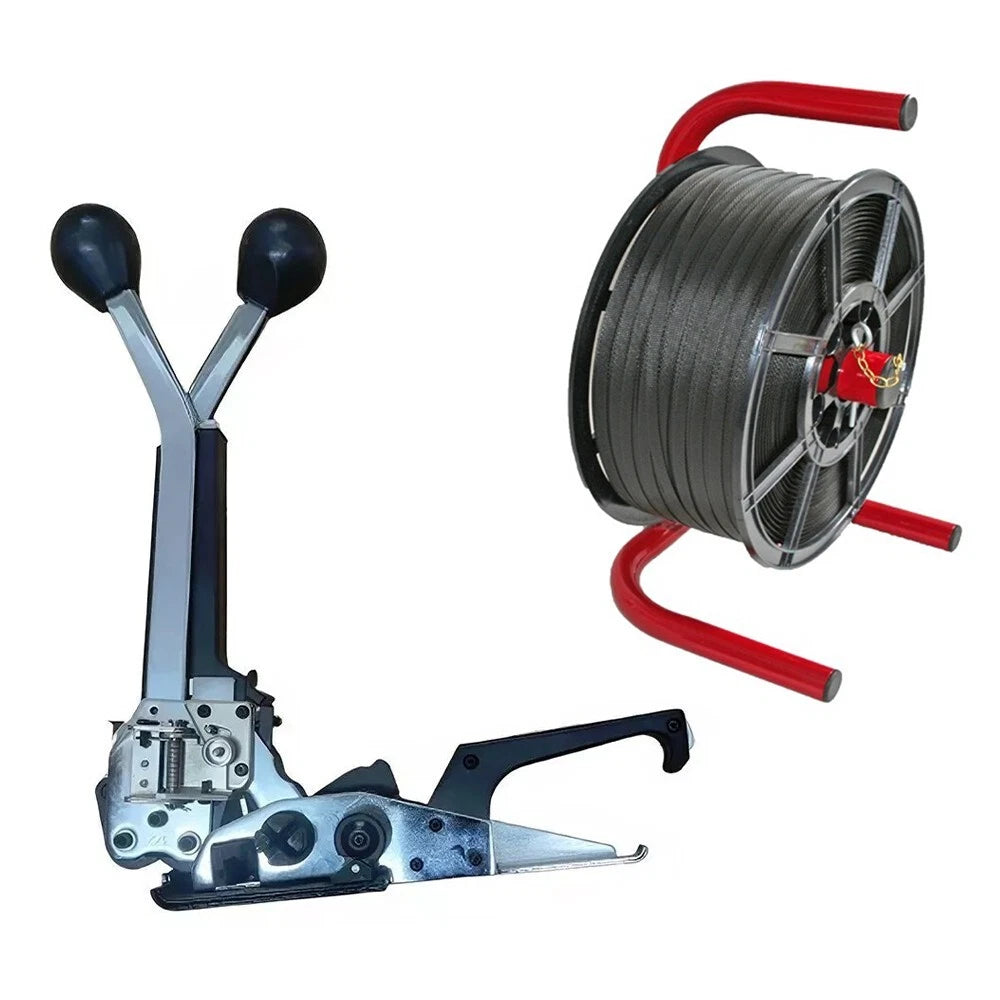 Combination Tightener Tool 12mm Hand Banding Machine with Strapping Coil Roll