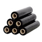6 x Pallet Stretch Shrink Wrap Black Wrapping Film Non Extended 500mm x 250m 25m