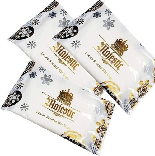 Wet Wipes Lemon Scented