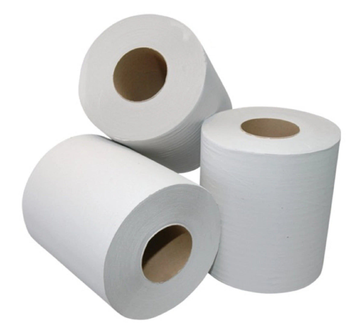 12 x Jumbo Toilet Tissue Paper Roll Absorbent Unscented 95mm x 120m 2ply