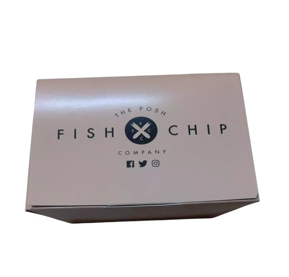 300 Cardboard Boxes of Fish & Chip Misprinted Design Available in Various Sizes