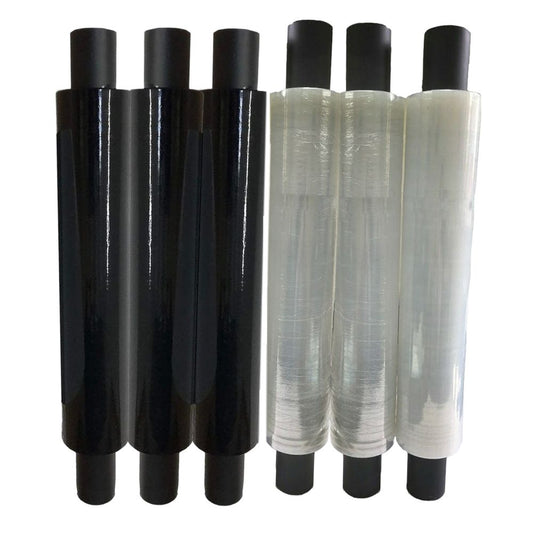 Pallet Wrap Stretch Shrink Cling Film Plastic Extended Core - 400mm x 200m 23mu