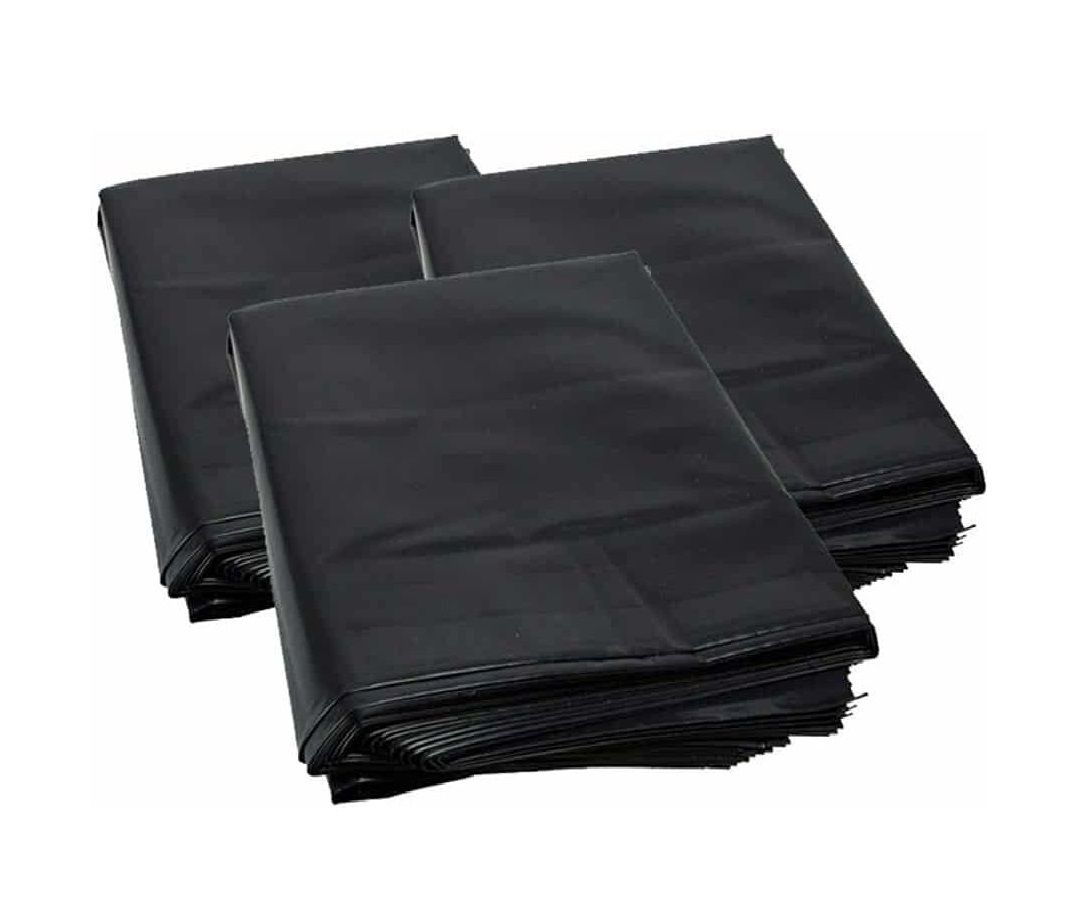 Heavy Duty Rubble Sacks Black Builder Bags - 20" x 30" 400Gauge Up to 25kg Capacity
