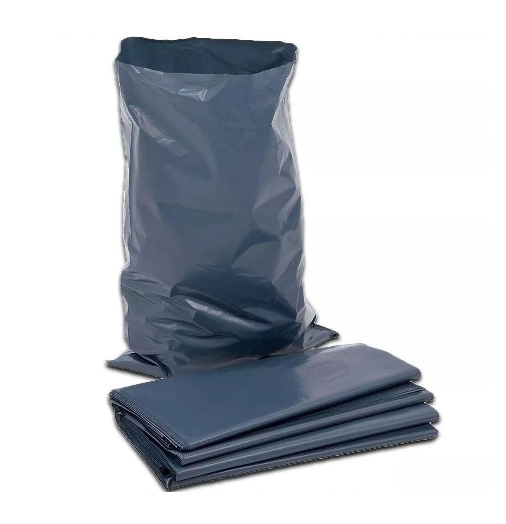 Heavy Duty Rubble Sacks 36" x 48" 500 Gauge Grey Builder Bags 30-35Kg