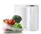 HD Food Bags on a Roll Reusable Plastic Storage Bags for Market - 9" x 14" x 17"
