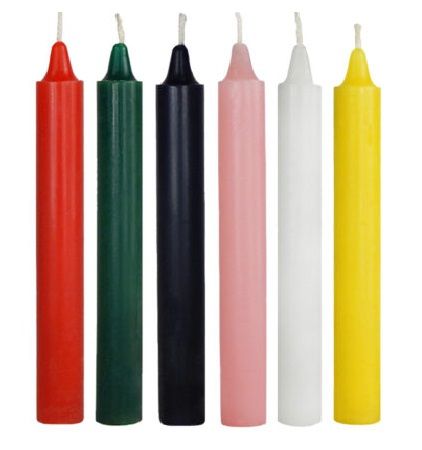 Tapered Dinner Candles Paraffin Wax Long Burning Candle - 190mm