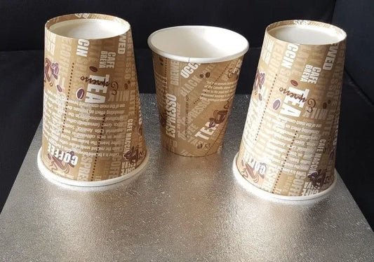 Coffee Paper Cups for Caffee's Restaurants  - 8oz & 12oz
