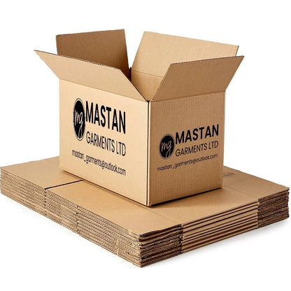 80 x Double Wall Cardboard Boxes Mastan Printed Moving Carton 60 x 30 x 40cm