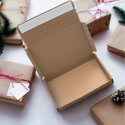 Corrugated Cardboard Boxes Self Adhesive Sticky Peel & Seal Large Letter Box
