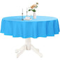 Plastic Table Cloth Reusable Waterproof Wipeable Table Protector Cover 84"