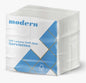 125 x Modern Luxury Soft White Paper Napkins Tissue Paper 40cm x 40cm 2Ply
