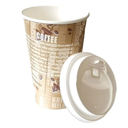 Disposable Coffee Paper Cups Restaurants Catering Supply - 8 / 10 / 12oz