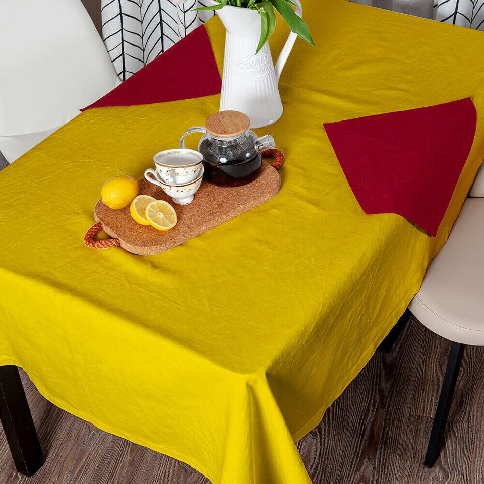 Disposable Paper Table Cover 90cm x 90cm for Parties Catering Weddings Camping