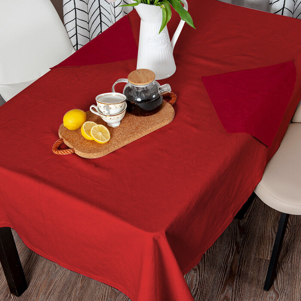 Disposable Paper Table Cover 90cm x 90cm for Parties Catering Weddings Camping