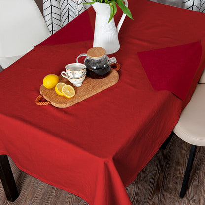Disposable Paper Table Cover 90cm x 90cm for Parties Catering Weddings Camping