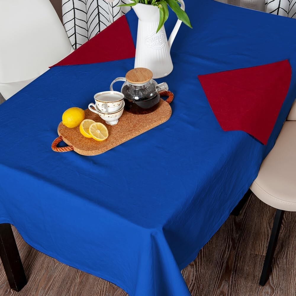 Disposable Paper Table Cover 90cm x 90cm for Parties Catering Weddings Camping