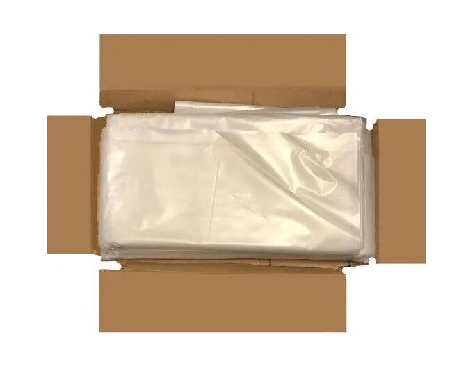 100 x Clear Bin Bags Heavy Duty Rubbish Garbage Trash Bin Bags for Wastage