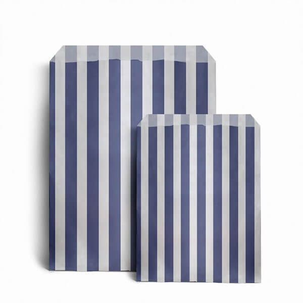 500 x Candy Paper Bags Striped Sweets Treats Parties Birthday Weddings 5" x 7"