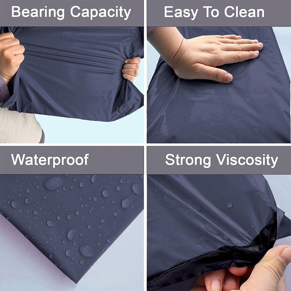 80,000 x Dark Grey Mailing Bag Misprinted Postage Mailers 8" x 12" (Full Pallet)