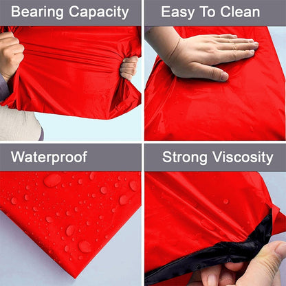 60 Red Mixed Size Mailing Bag 6 x 9, 9 x 12, 10 x 14, 12 x 16 (Each Size 15pcs)