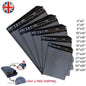 Strong Polythene Bags Grey Poly Postal Cloth Parcel Packaging Shipping Mailers