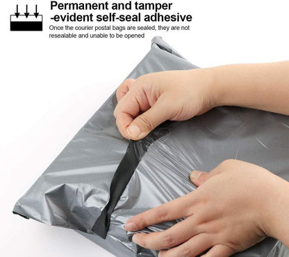Strong Polythene Bags Grey Poly Postal Cloth Parcel Packaging Shipping Mailers