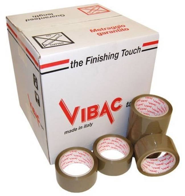 Parcel Packaging Tape 48mm x 66m Vibac Cartoon Sealing Tape for Moving House