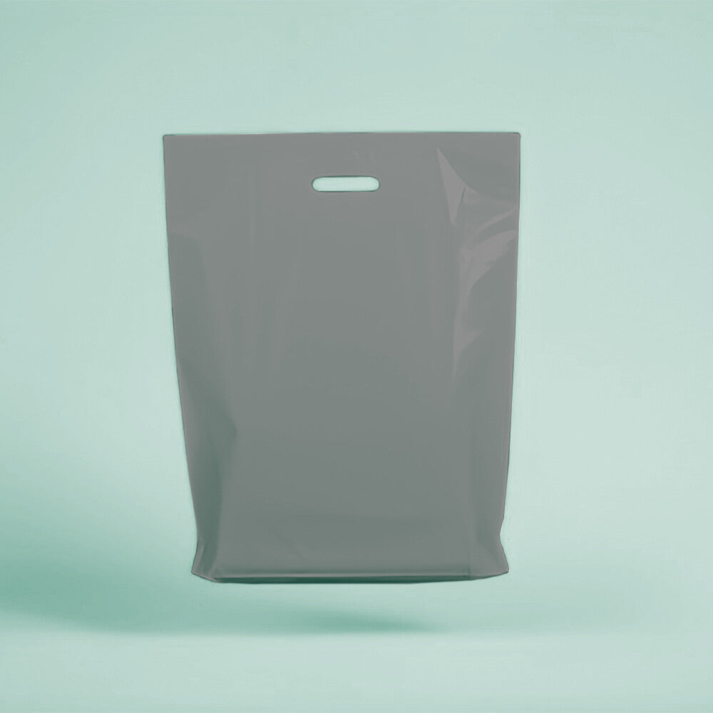 Plastic Patch Handle Carrier Bags Strong Handle Takeaway Plastic Bag for Cloths