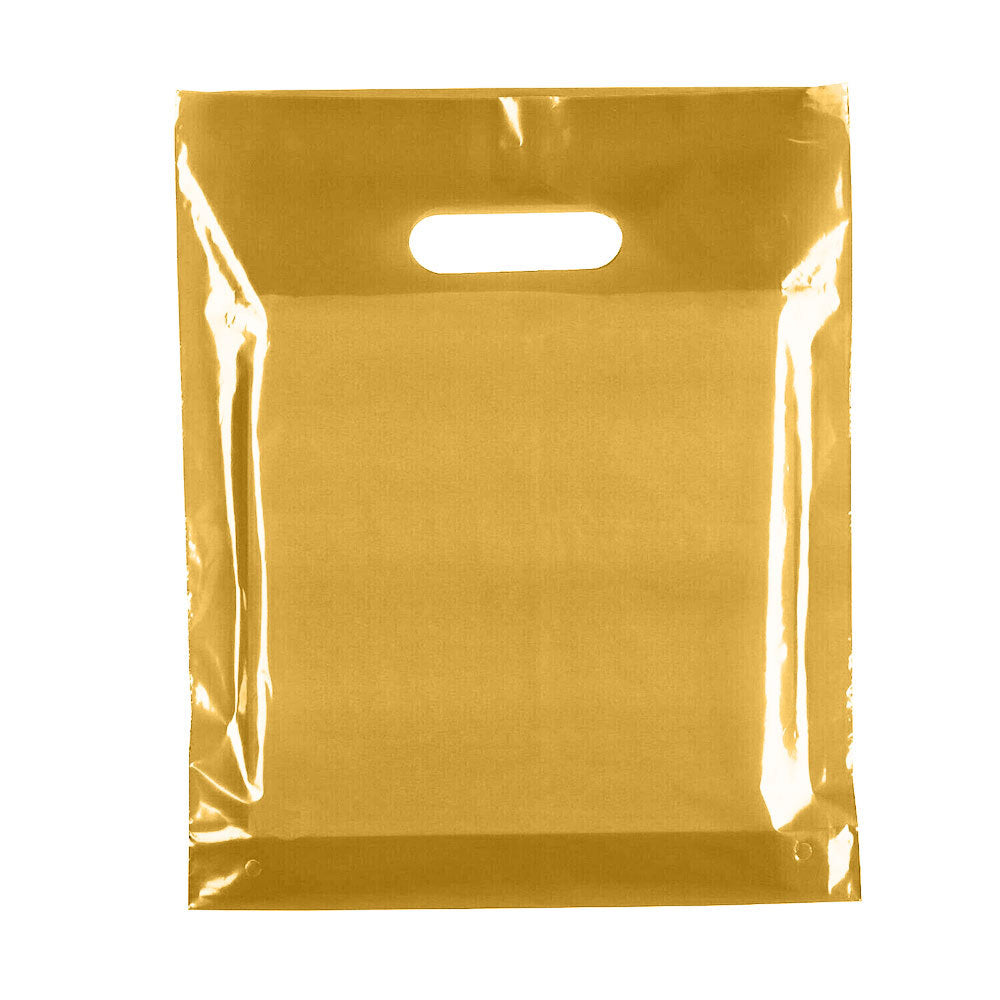 Plastic Patch Handle Carrier Bags Strong Handle Takeaway Plastic Bag for Cloths