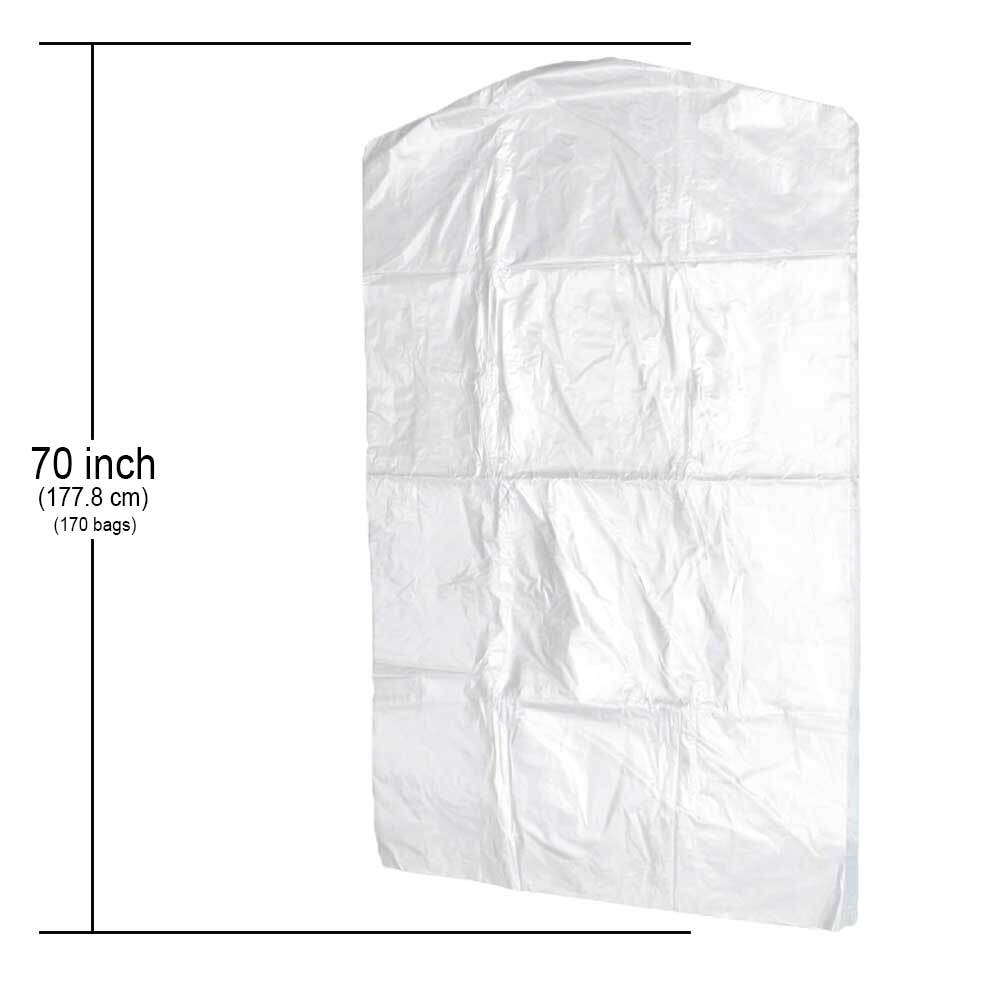 Polythene Garment Cover Roll Clear Dry Cleaner Bags on Roll for Long Dress Suits