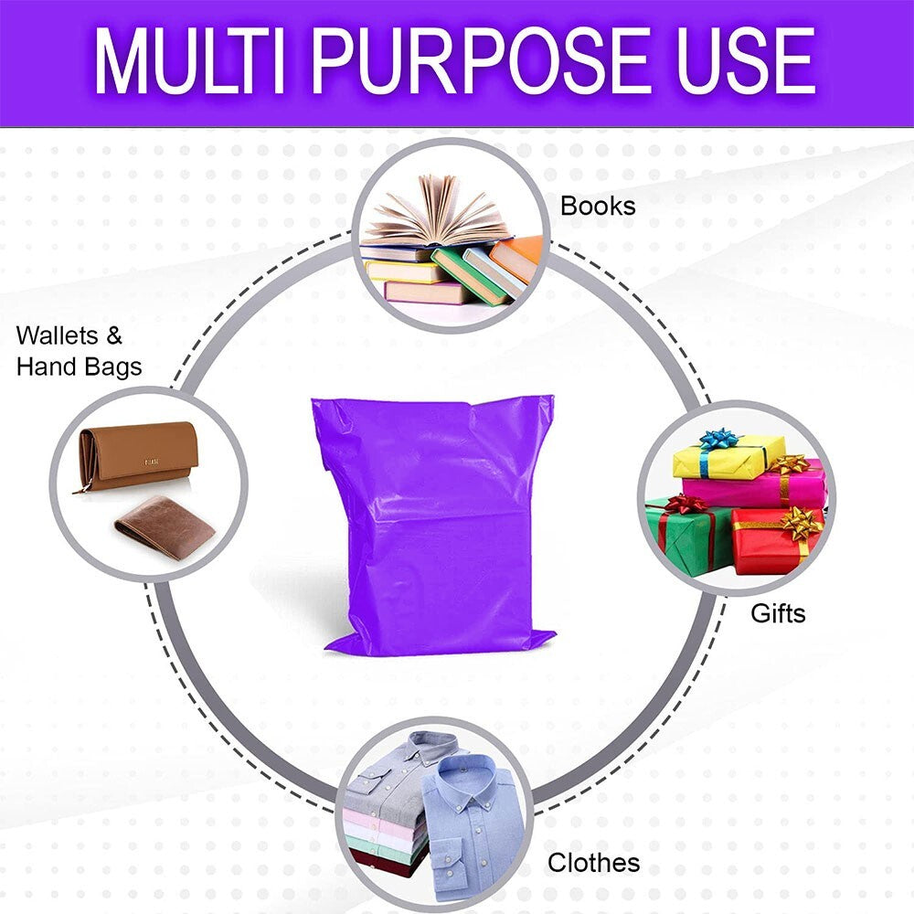 60 x Polythene Mixed Size Mailing Bag Self Seal Postage Postal (Each Size 15pcs)
