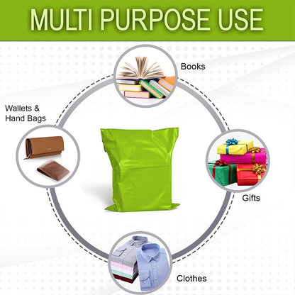 60 x Polythene Mixed Size Mailing Bag Self Seal Postage Postal (Each Size 15pcs)