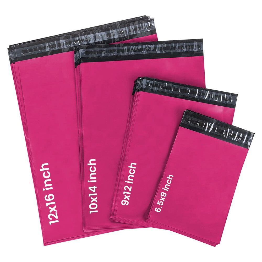 60 x Polythene Mixed Size Mailing Bag Self Seal Postage Postal (Each Size 15pcs)