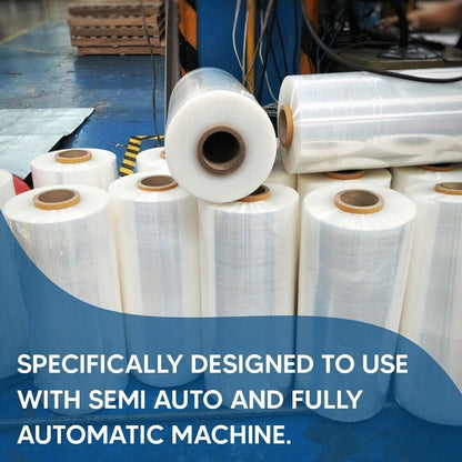 Clear Machine Pallet Wrap 500mmx10mu 510 Intelligent Carbon Neutral Pallet Wrap