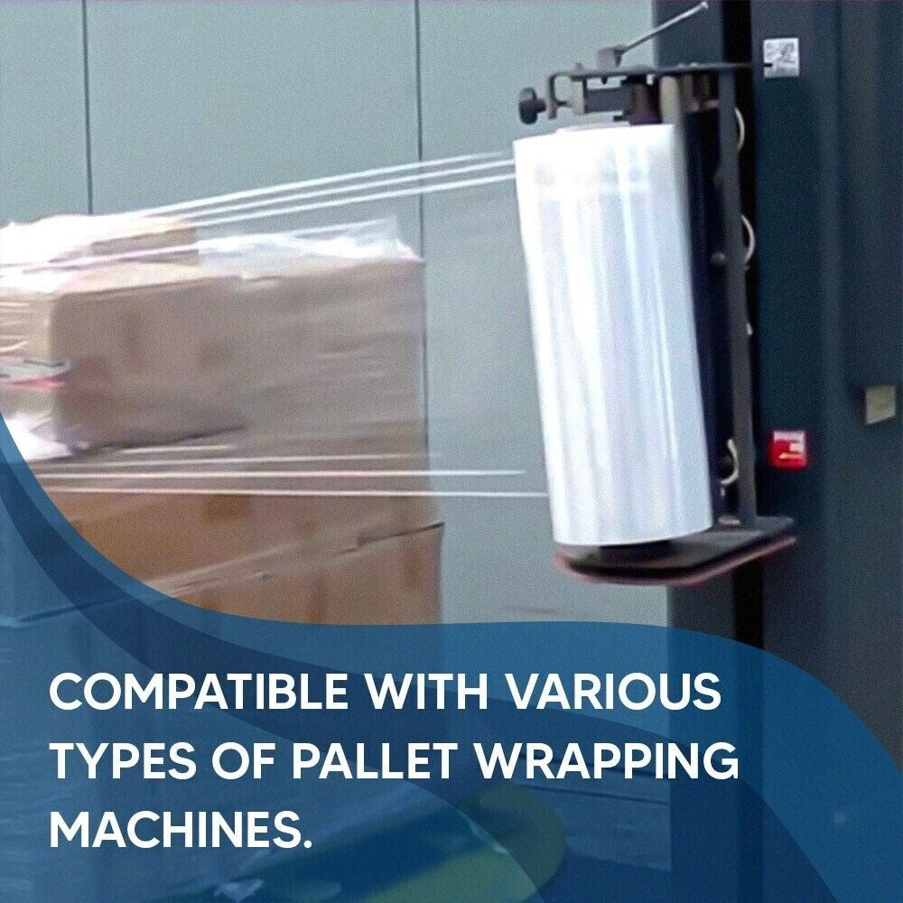 Clear Machine Pallet Wrap 500mmx10mu 510 Intelligent Carbon Neutral Pallet Wrap