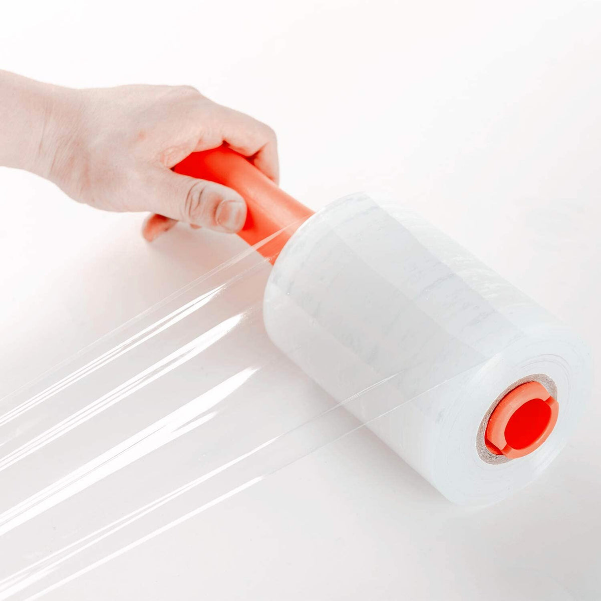 6 x Mini Handy Pallet Wrap 100mm x 150m Clear Mini Stretch Wrap (No Dispenser)