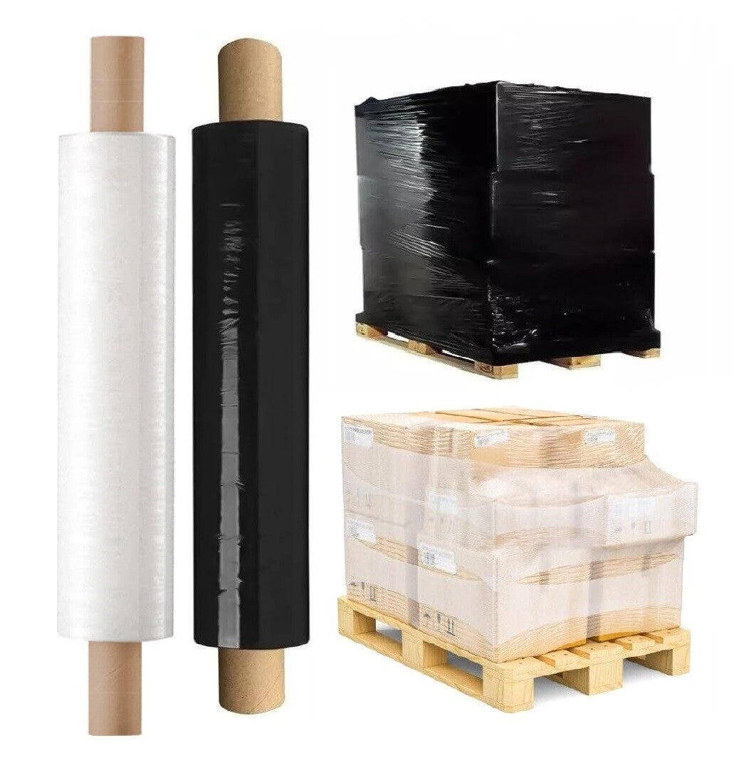 Pallet Wrap Stretch Shrink Extended Wrapping Cling Film 400mm x 250m 23mu