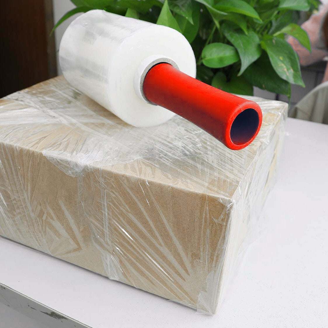 6 x Mini Handy Pallet Wrap 100mm x 150m Clear Mini Stretch Wrap (No Dispenser)