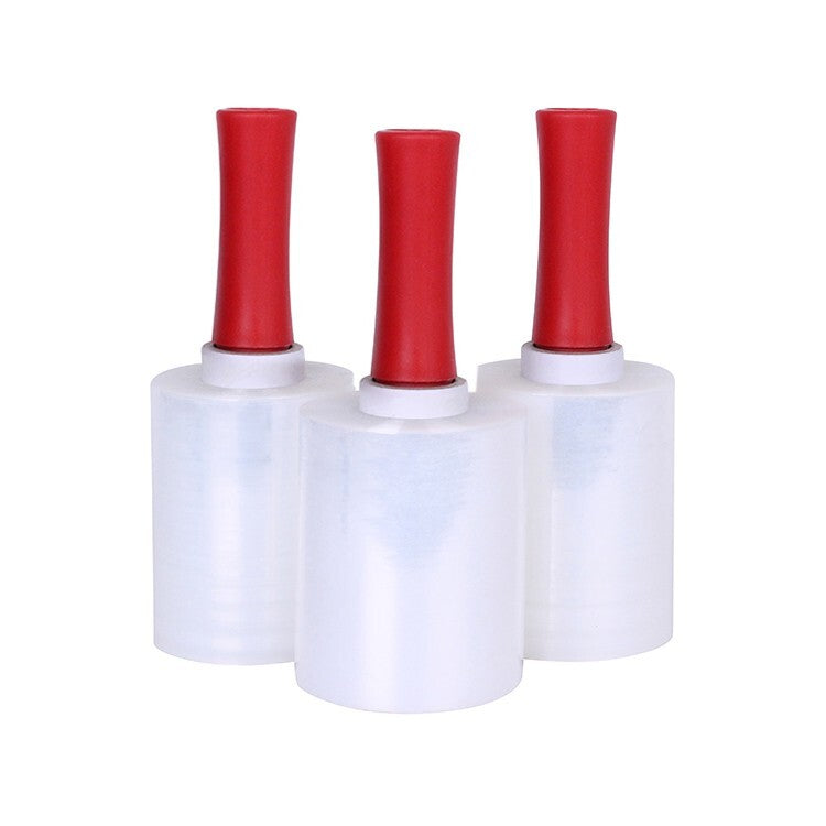 6 x Mini Handy Pallet Wrap 100mm x 150m Clear Mini Stretch Wrap (No Dispenser)