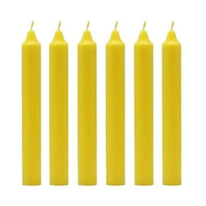 100 x Tapered Candles 190mm Paraffin Wax Dinner Unscented Long Burning Candles