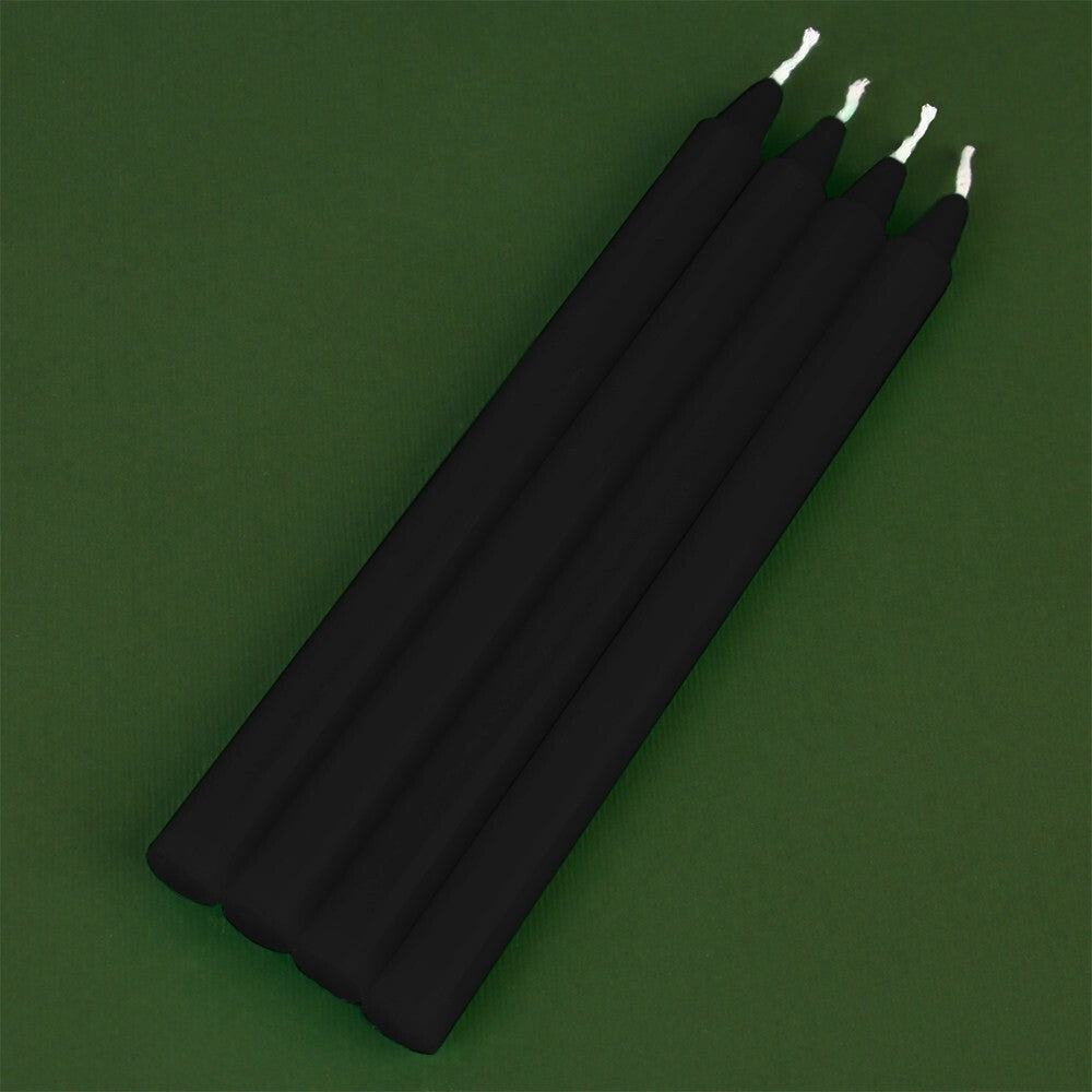 Tapered Candles 190mm Paraffin Wax Unscented Long Burning Dinner Candle