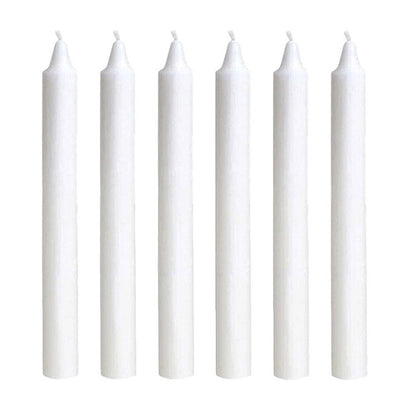 Tapered Candles 190mm Paraffin Wax Unscented Long Burning Dinner Candle