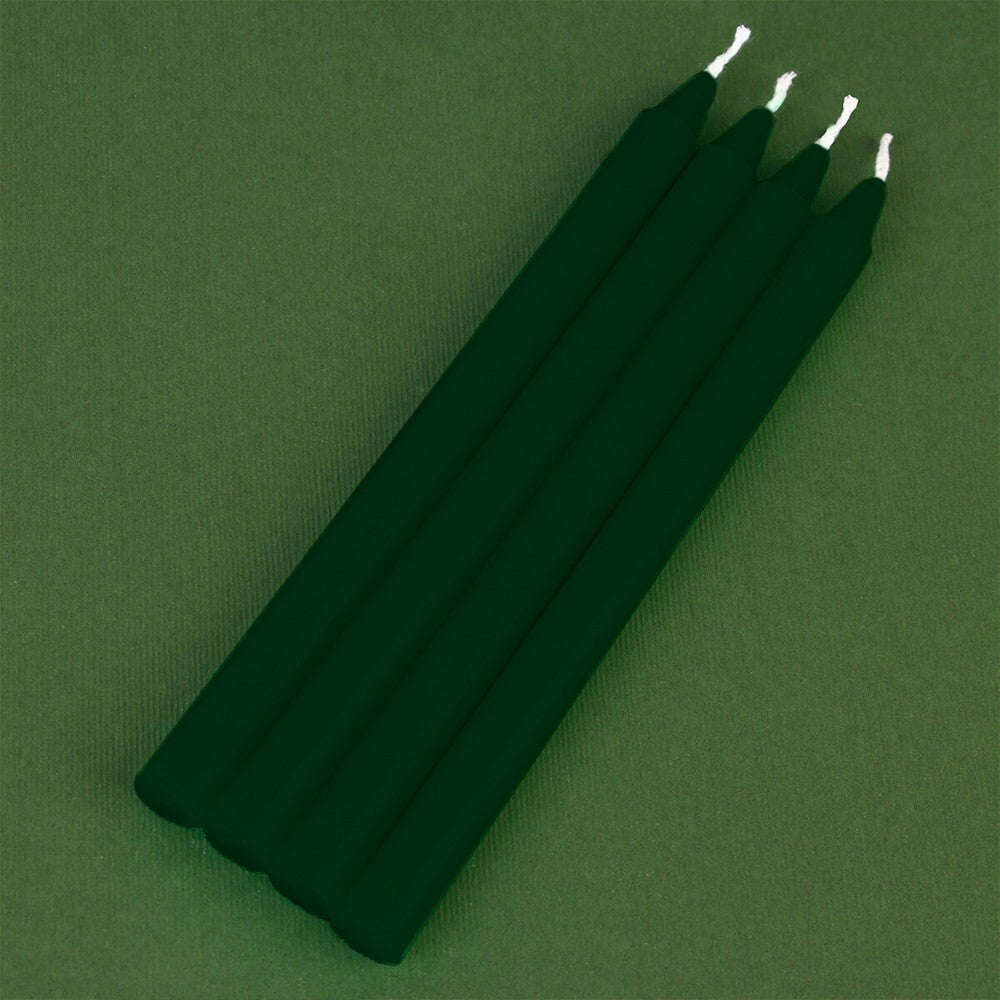 25 x Tapered Dinner Candles 190mm Unscented Paraffin Wax Long Burning Candle