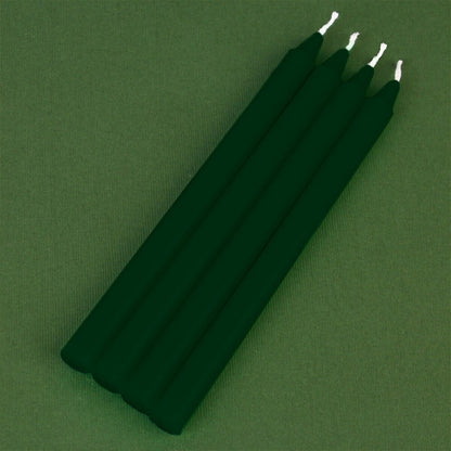 25 x Tapered Dinner Candles 190mm Unscented Paraffin Wax Long Burning Candle