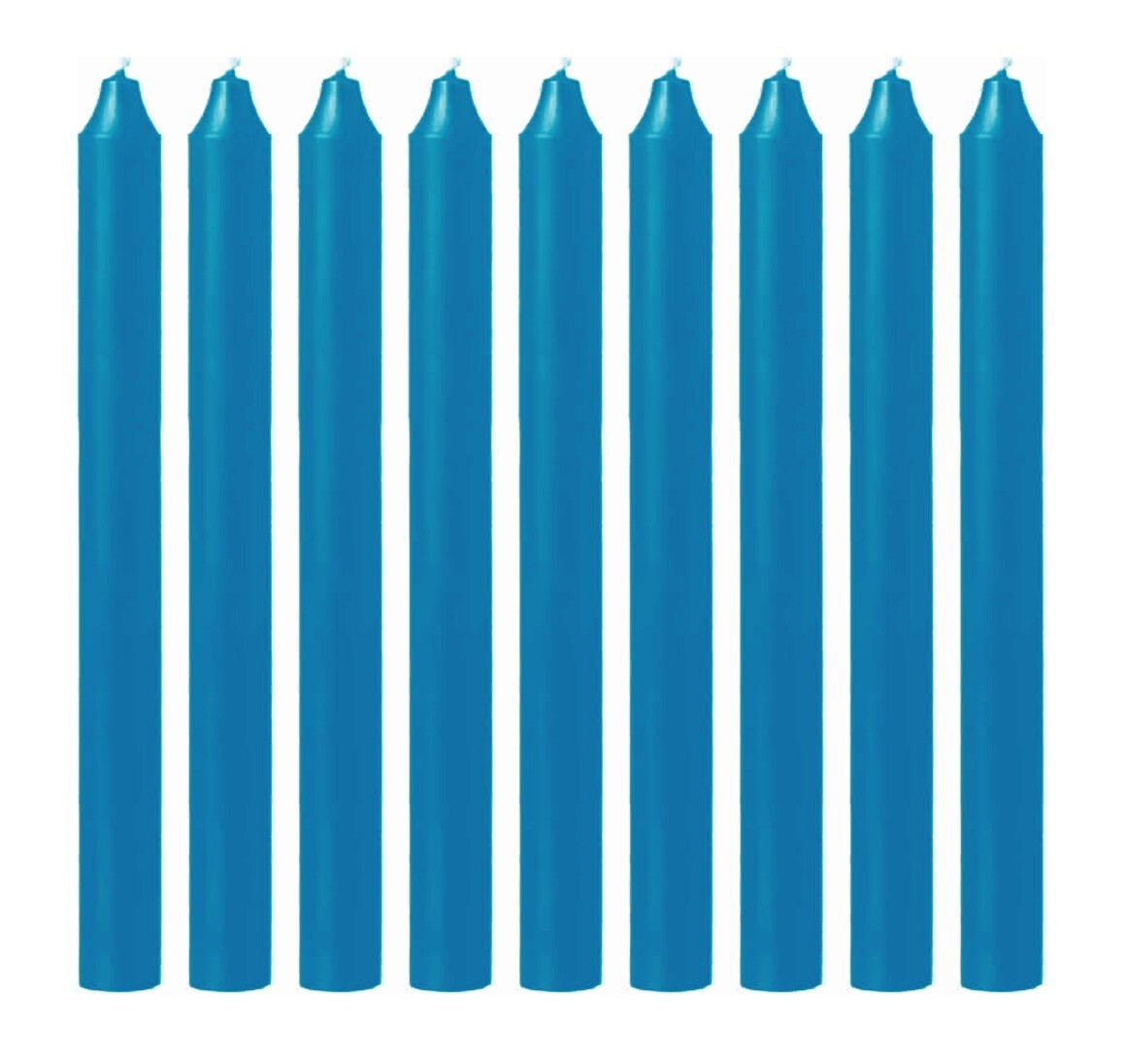Tapered Candles 190mm Paraffin Wax Unscented Long Burning Dinner Candle