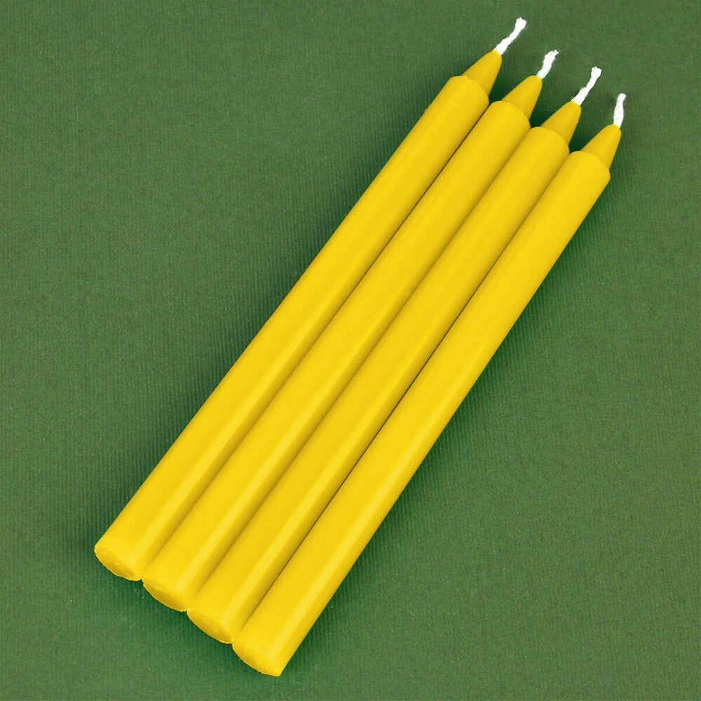 50 x Tapered Candles 190mm Paraffin Wax Dinner Unscented Long Burning Candles