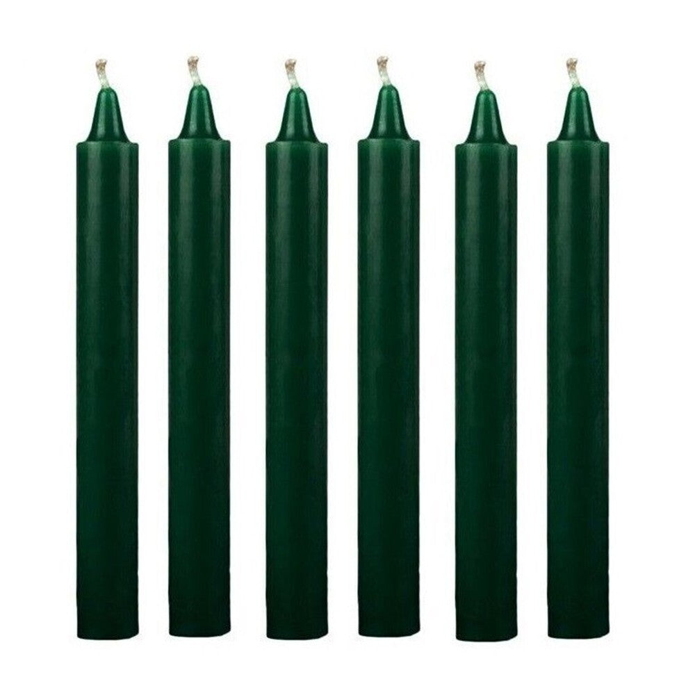 50 x Tapered Candles 190mm Paraffin Wax Dinner Unscented Long Burning Candles