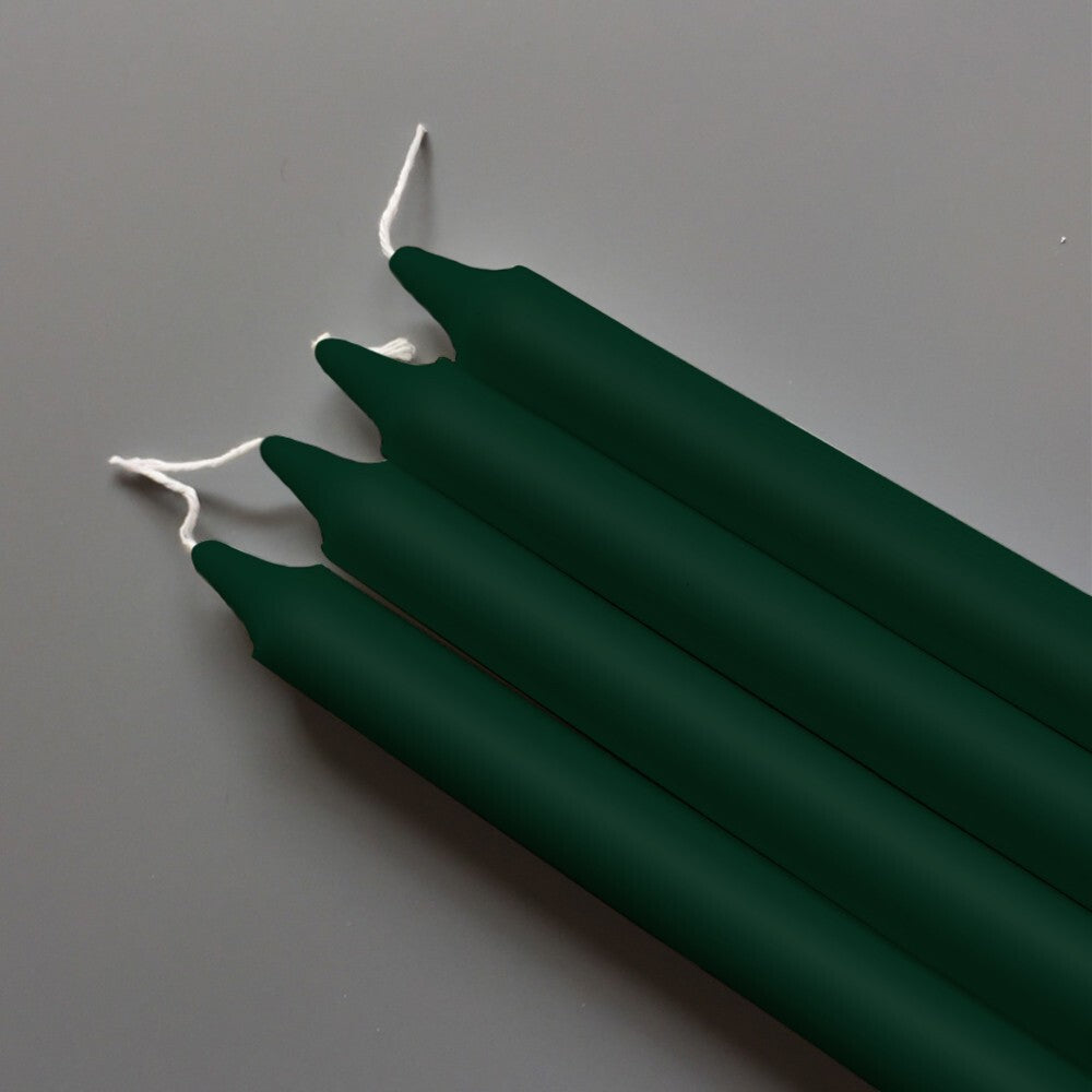 50 x Tapered Candles 190mm Paraffin Wax Dinner Unscented Long Burning Candles