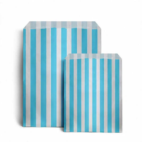200 x Candy Paper Bags Striped Sweets Treats Parties Birthday Gifts Weddings
